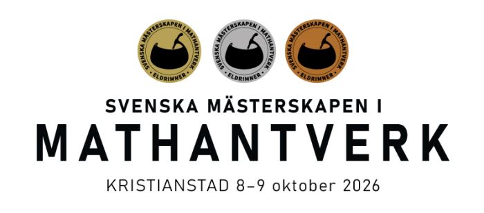 Anmälan till Öppna SM i Mathantverk 2026